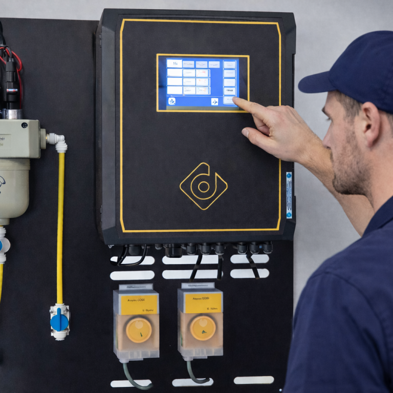 s-, Regel- und&nbsp;
Desinfektionstechnik rund ums schwimmbad